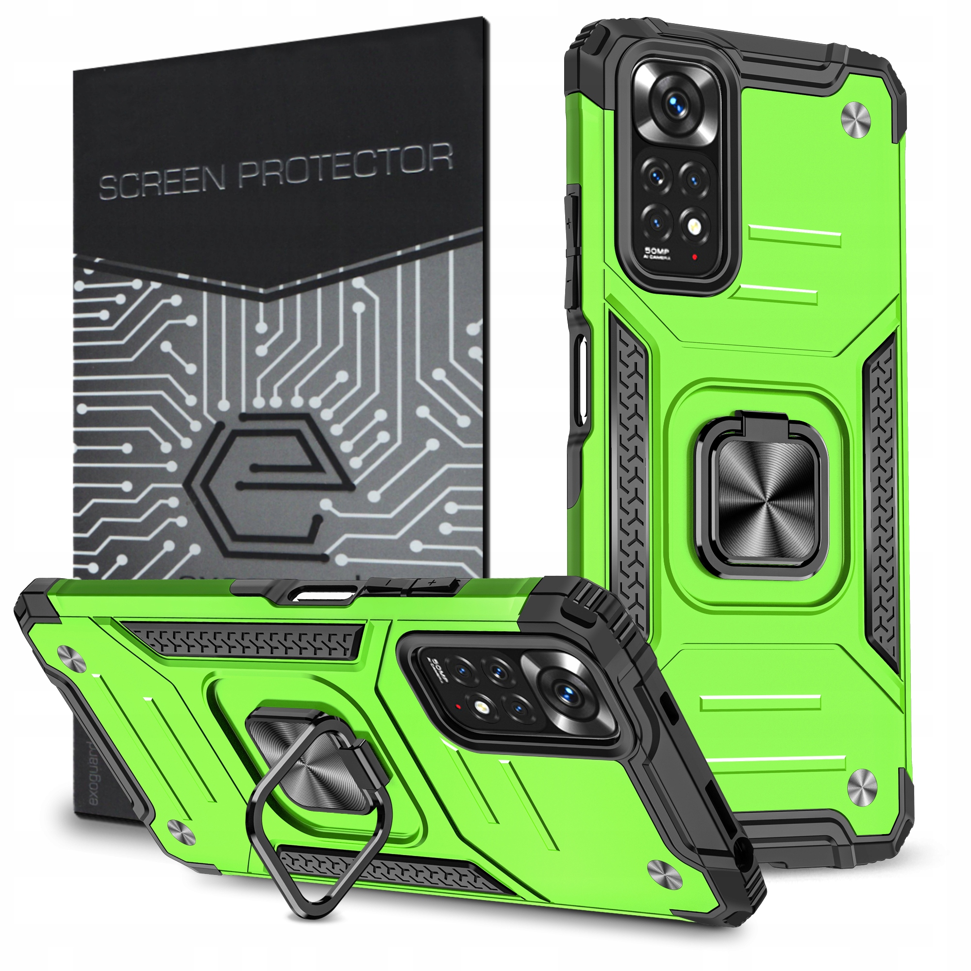 

Etui Pancerne+szkło do Xiaomi Redmi Note 11 11S
