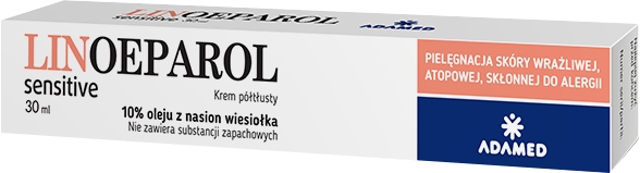 

Linoeparol Sensitive Krem na odparzenia 30 ml