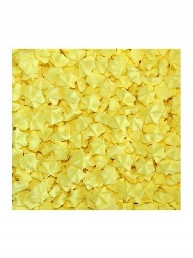 Levně udanewypieki Dekorace Posypka mini sněhové pusinky žluté hvězdičky 40 g