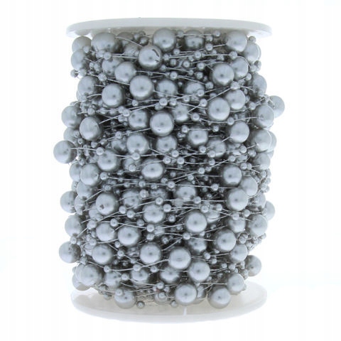 

Girlanda Perłowa Łańcuch Sznur Perełek Szpula 30m