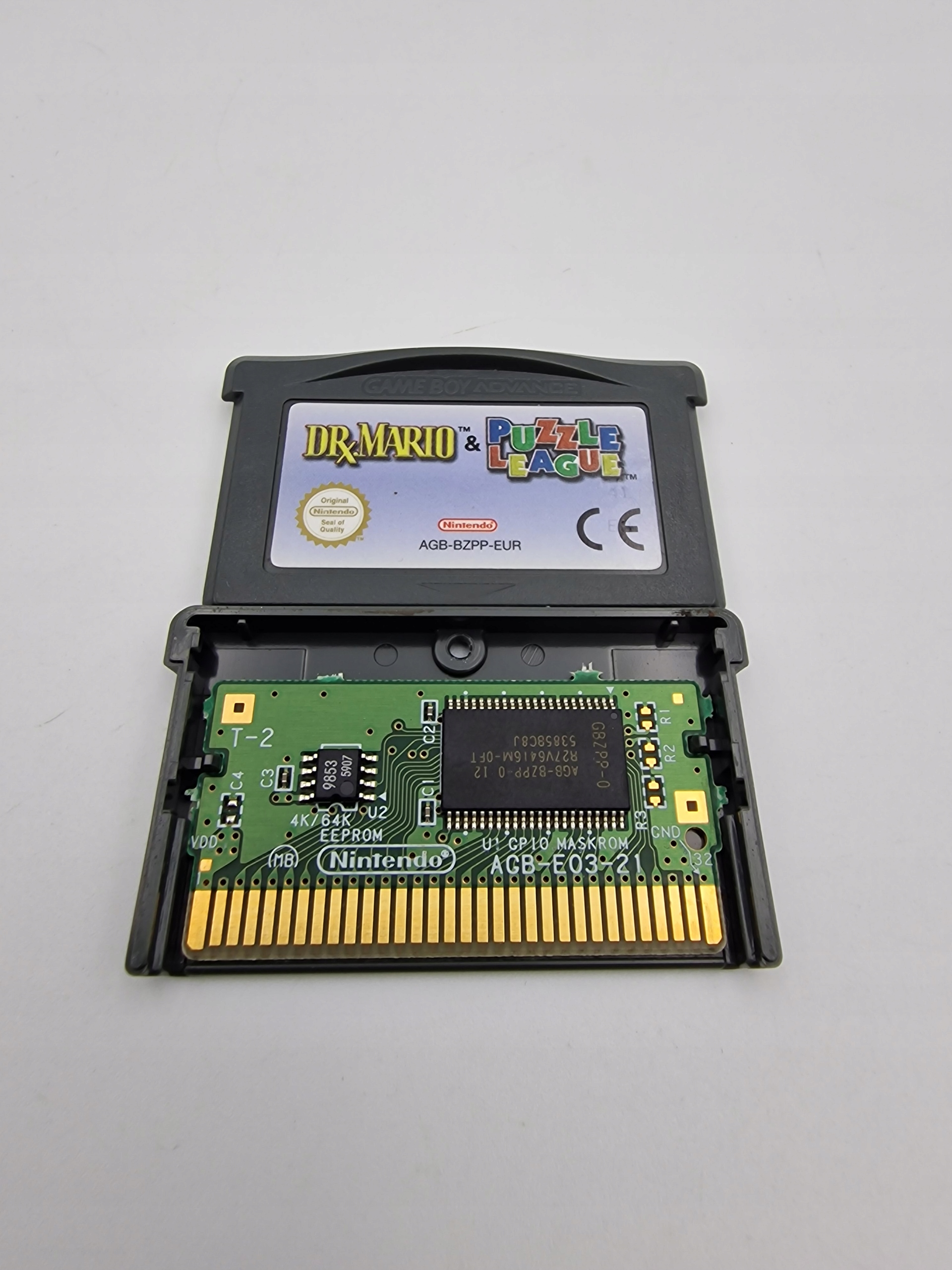 GAME BOY ADVANCE DR MARIO & PUZZLE LEAGUE ORYGINAŁ Tytuł DR .MARIO