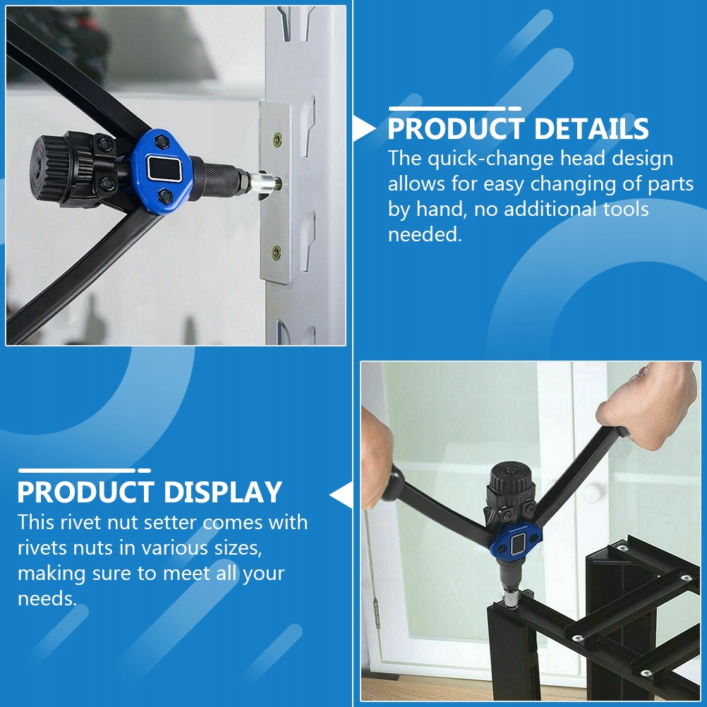 ZESTAW NARZĘDZI DOMOWYCH RĘCZNY MONTAŻ NASTAWNIKA DO NAKRĘTEK Producent części Inny