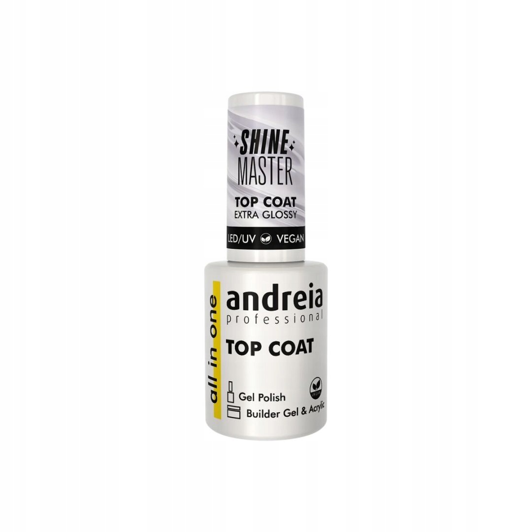 Fixační Lak na nehty Andreia Shine Master Top Coat 10,5 ml