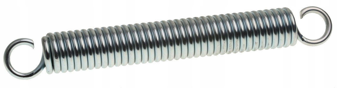 SPRĘŻYNA NAPINAJĄCA NACIĄGOWA Z OCZKAMI 6 x 290 mm