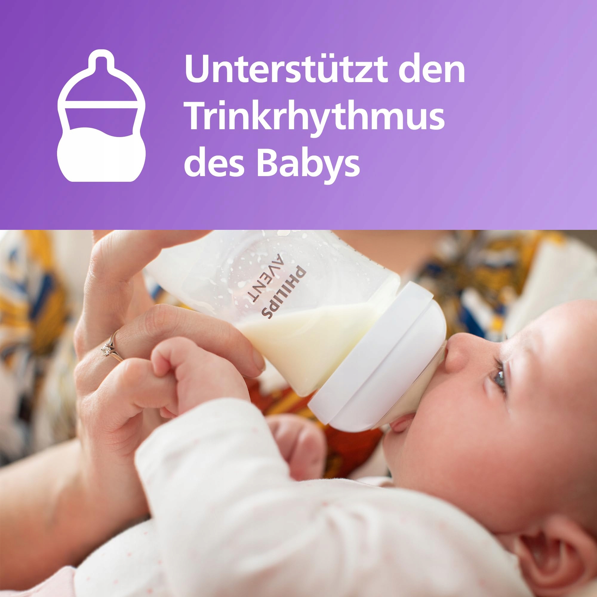 PHILIPS AVENT Zestaw Prezentowy: 3 Butelki Natural Response 260 ml — miniatura 2