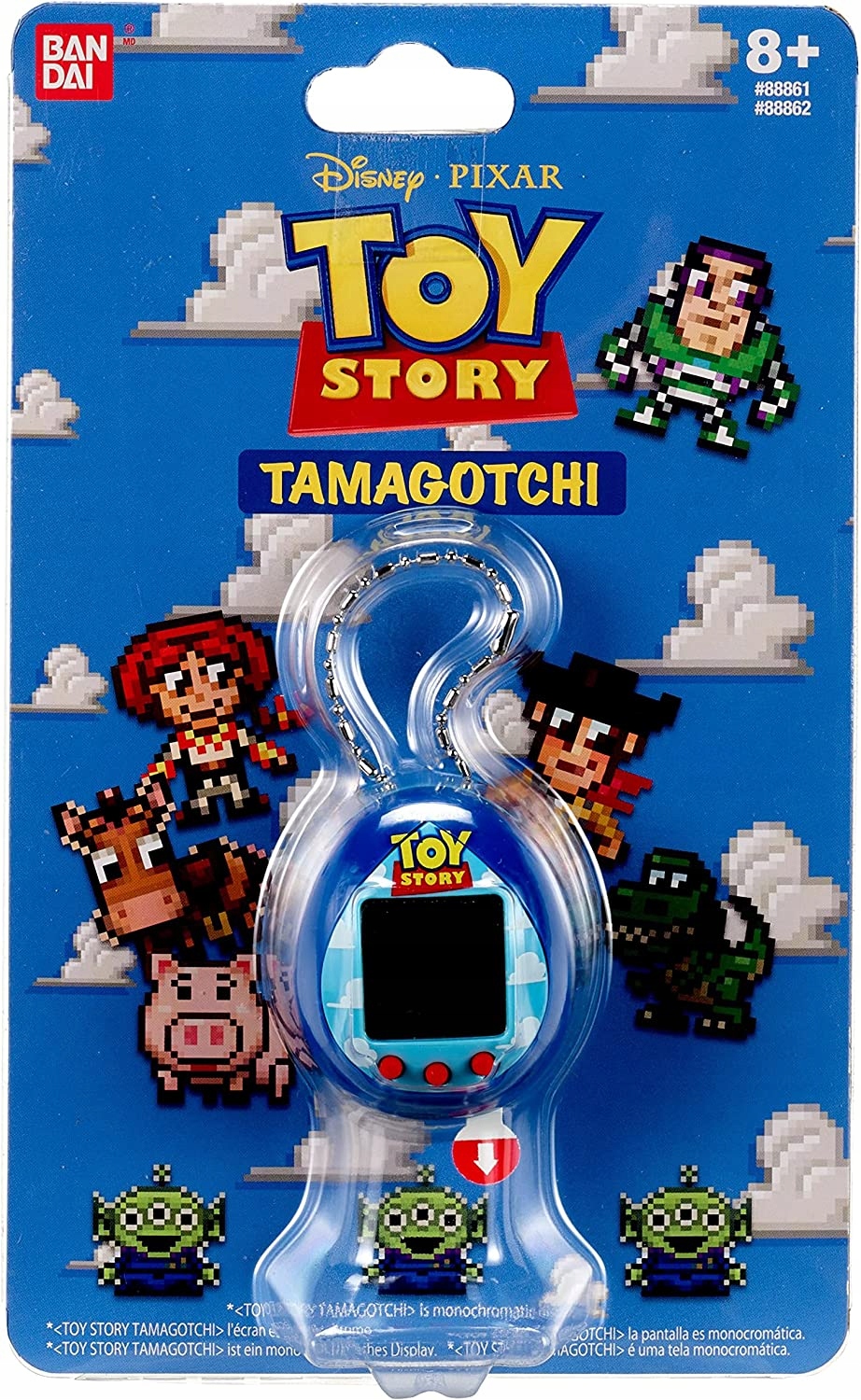 

Oryginalne Tamagotchi Bandai Toy Story Blue Nowe