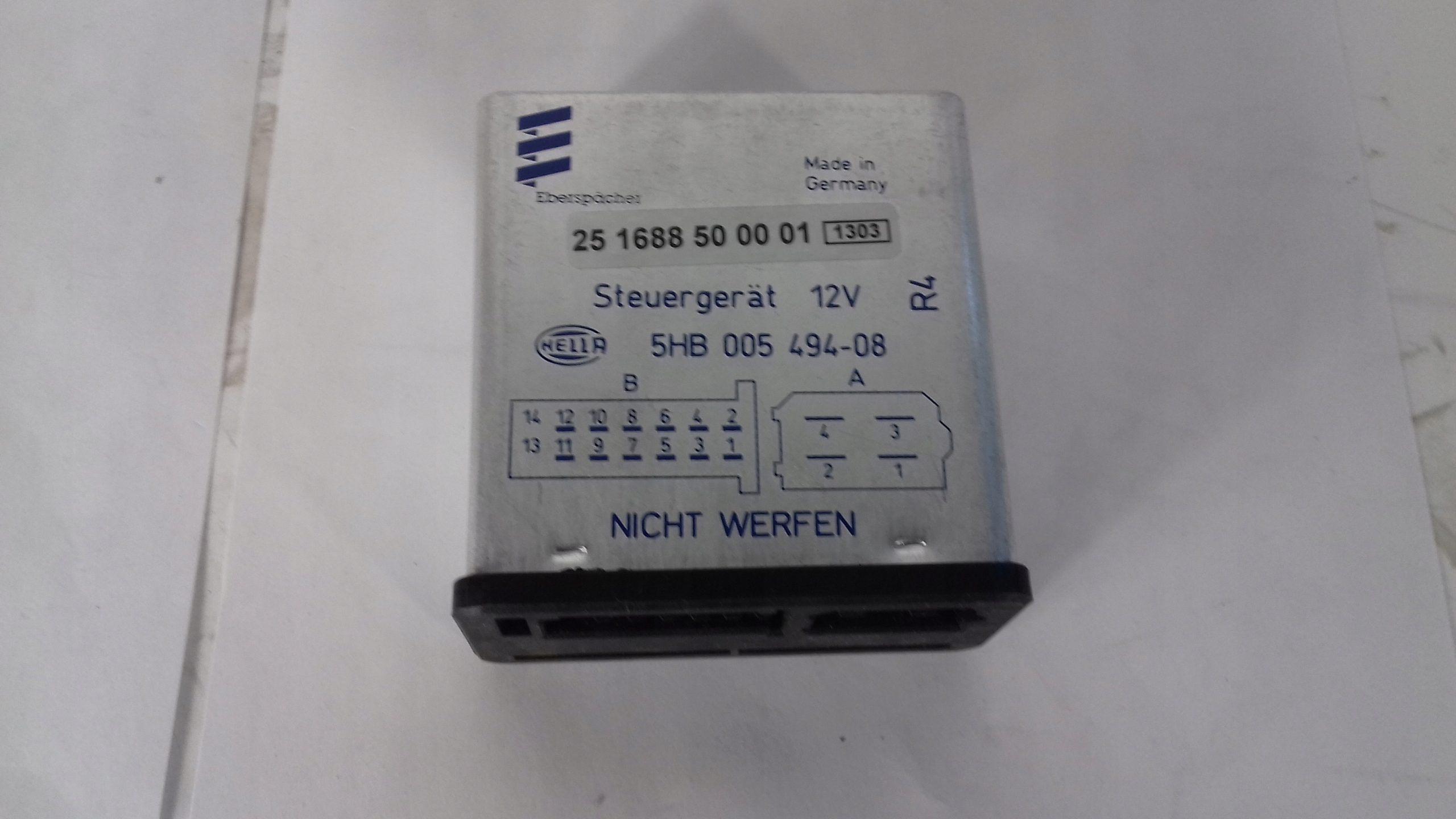 Urzadzenie sterujace w ukladzie ogrzewania BOMAG