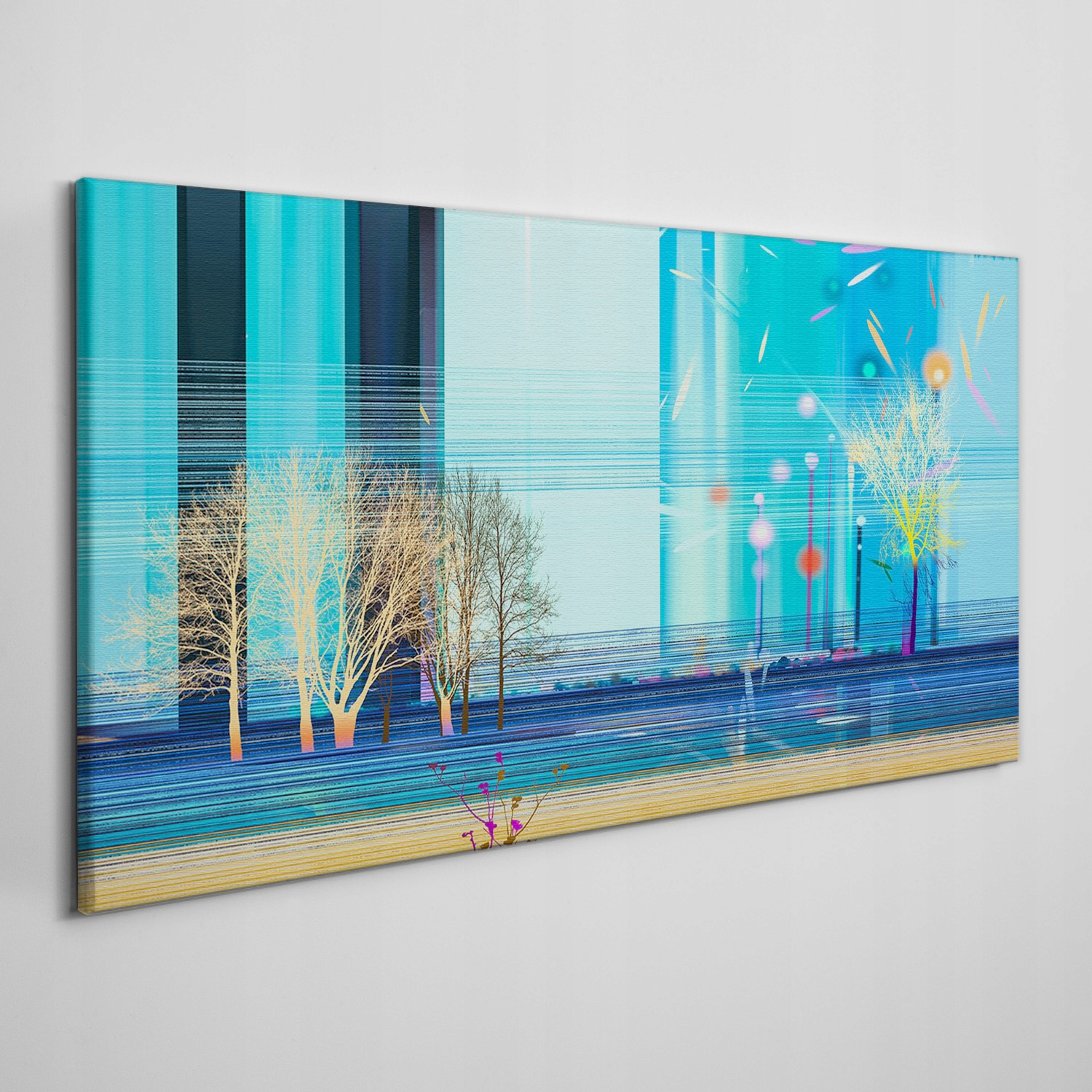 

Obraz na płótnie na ramie Park drzewa 120x60 cm