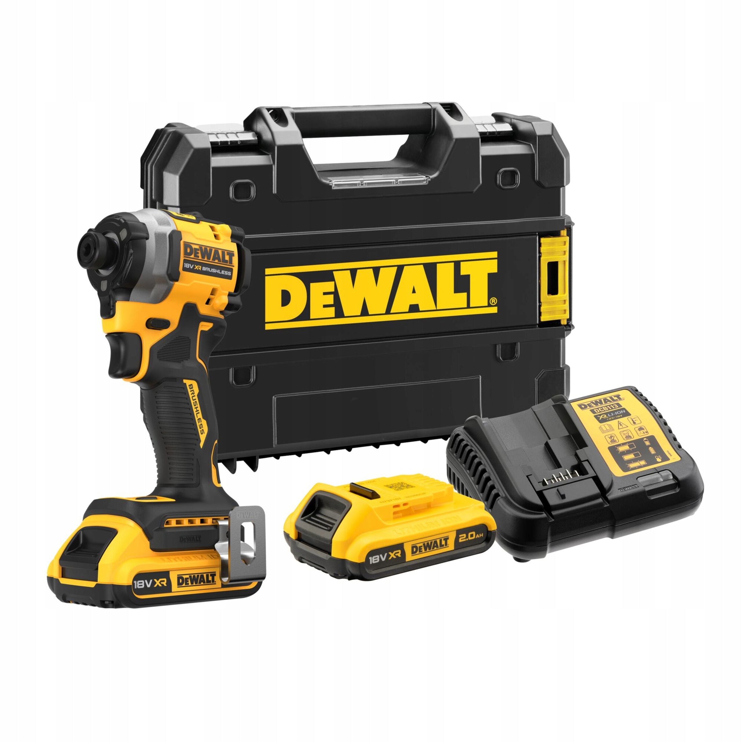 Zakrętarka Udarowa DeWALT DCF850D2T 18V 206Nm 2x2Ah Tstak Bezszczotkowa