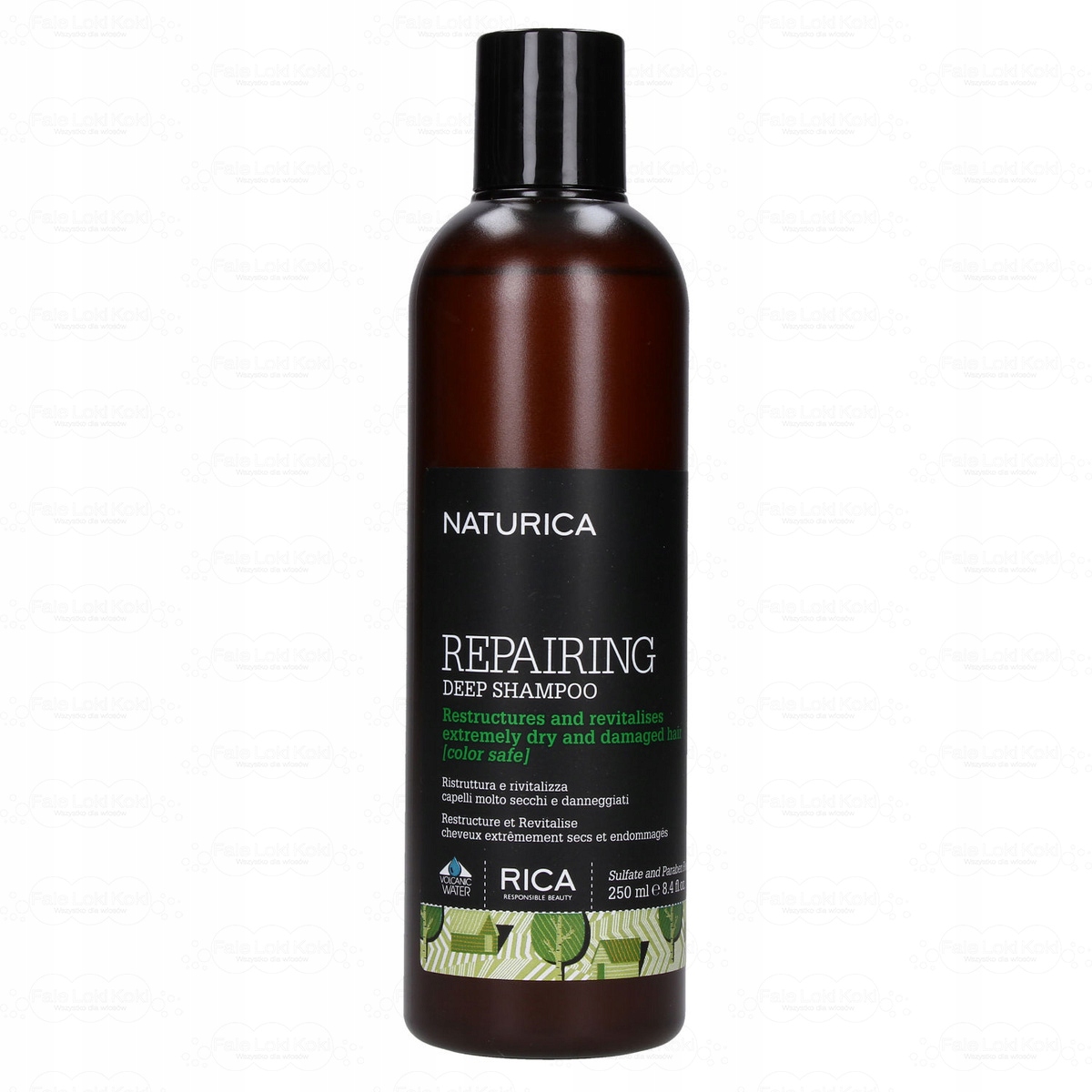 Rica repairing deep shampoo 250 ml szamoin regeneracja i nawilżenie