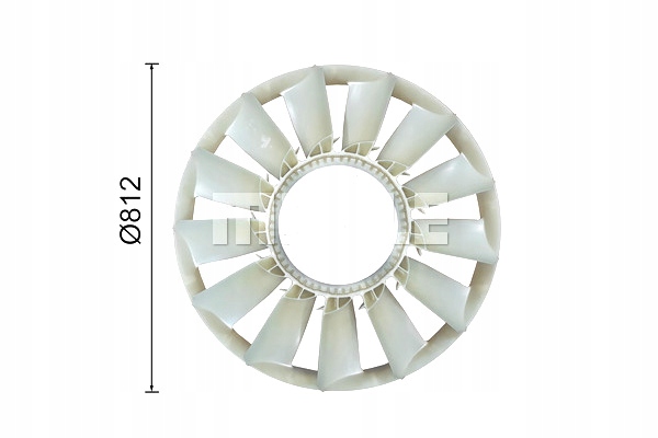 MAHLE WIATRAK WENTYLATORA MERCEDES ACTROS MP4 MP5 471.943-OM471.926 Typ samochodu Samochody ciężarowe
