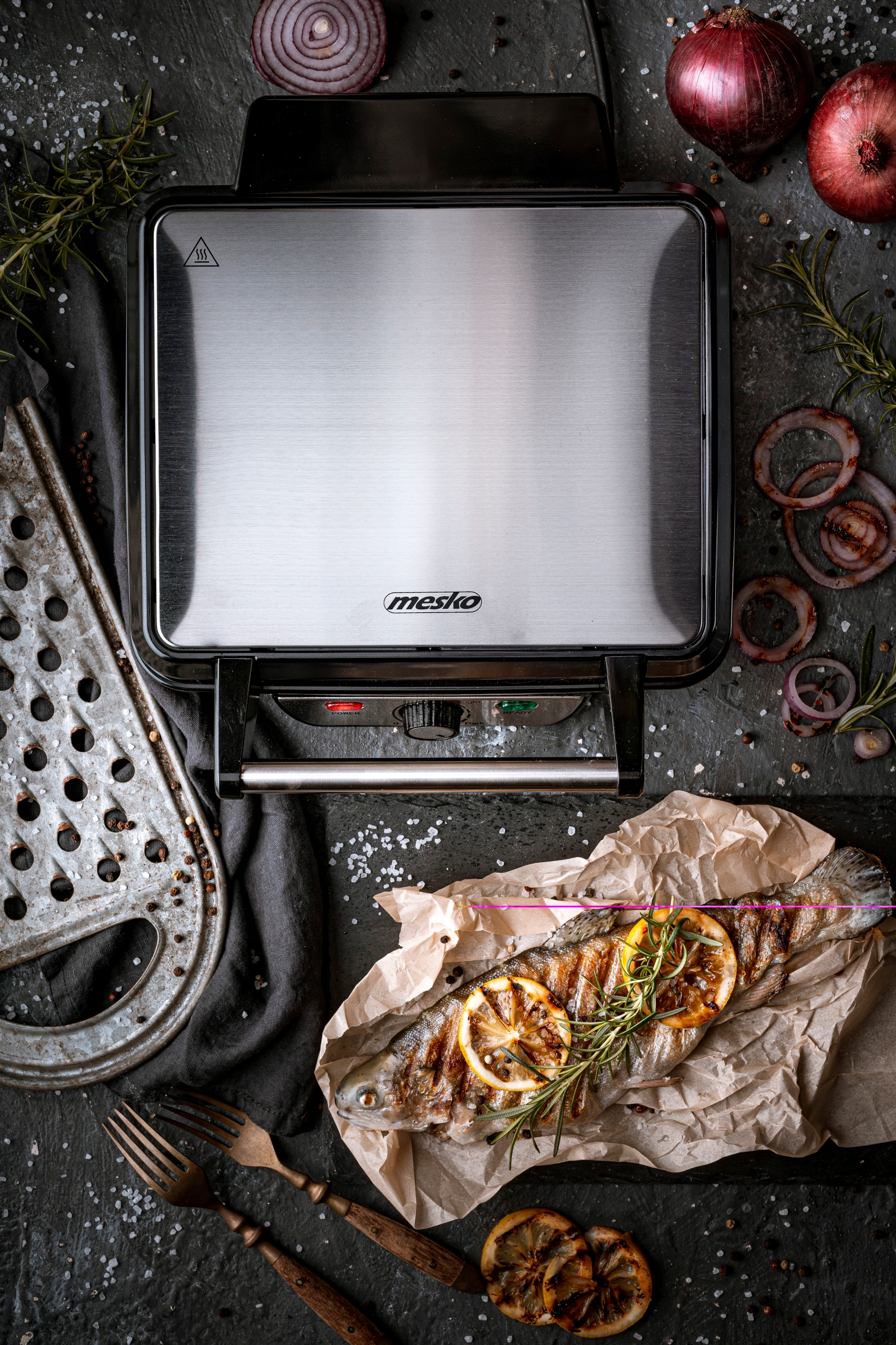 Grill Elektryczny Mesko MS 3050 2500W Duża Powierzchnia Grillowania