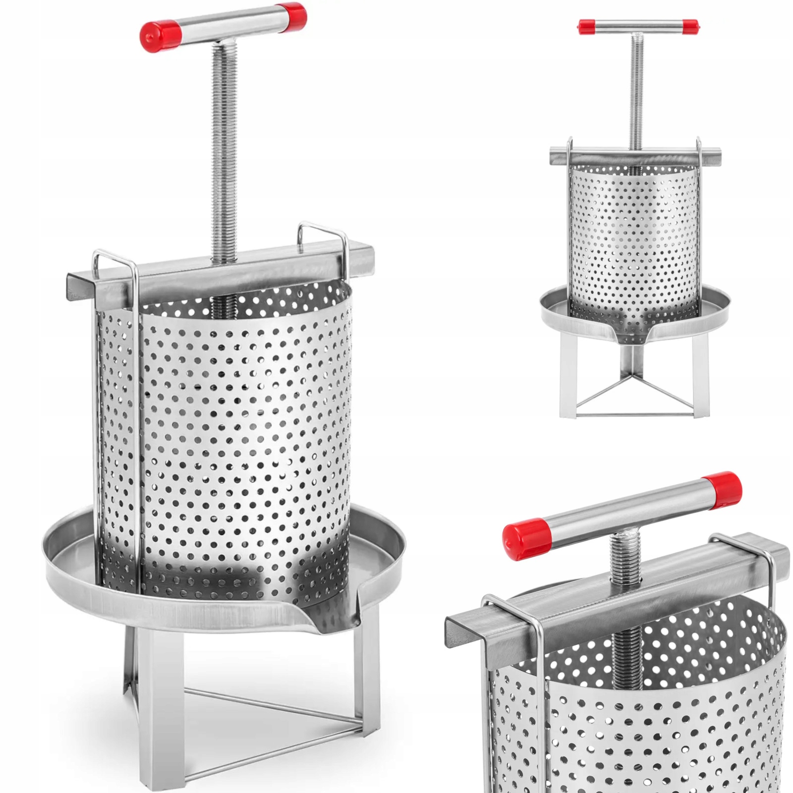 Ručný lis na medový vosk Stal 38 x 34 cm