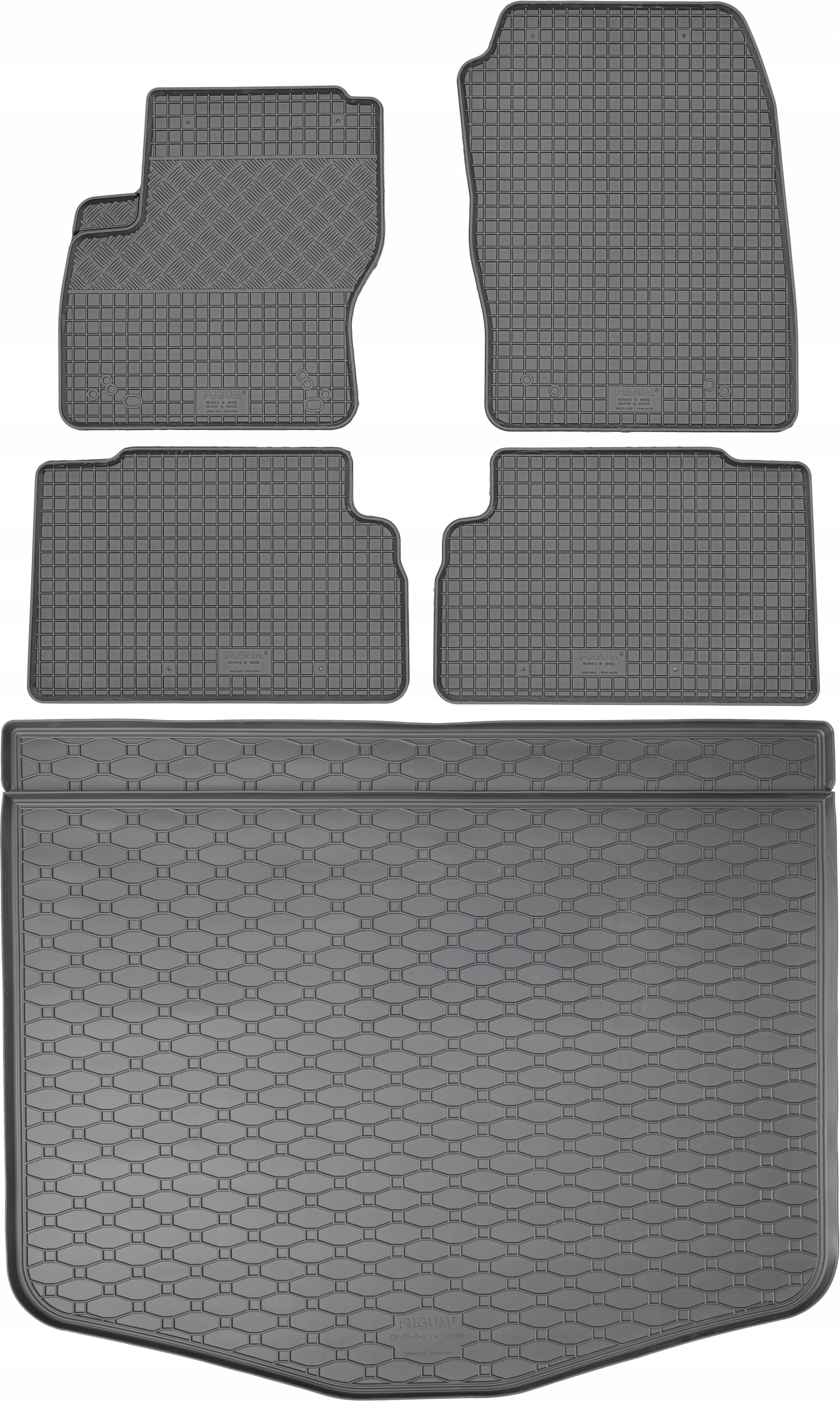 Ford C-Max II Minivan 2011-2019 Sada Koberce batožinový priestor