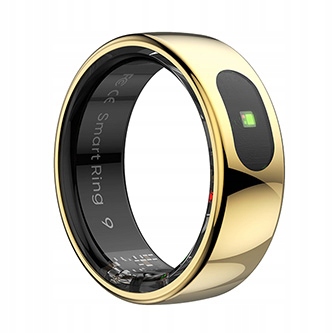 Powerton Smart Ring Pro smart ring rozmiar 9, złoty