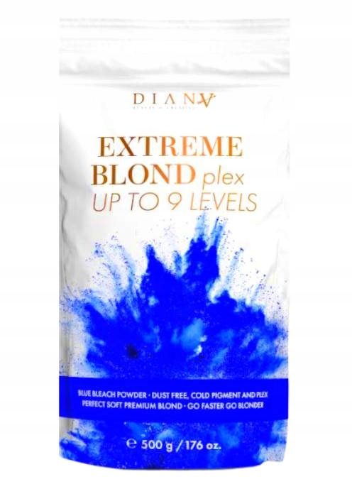 Diana Beauty Extreme Blond, Rozjasňovač na 9 tónů s Plexem 500 g