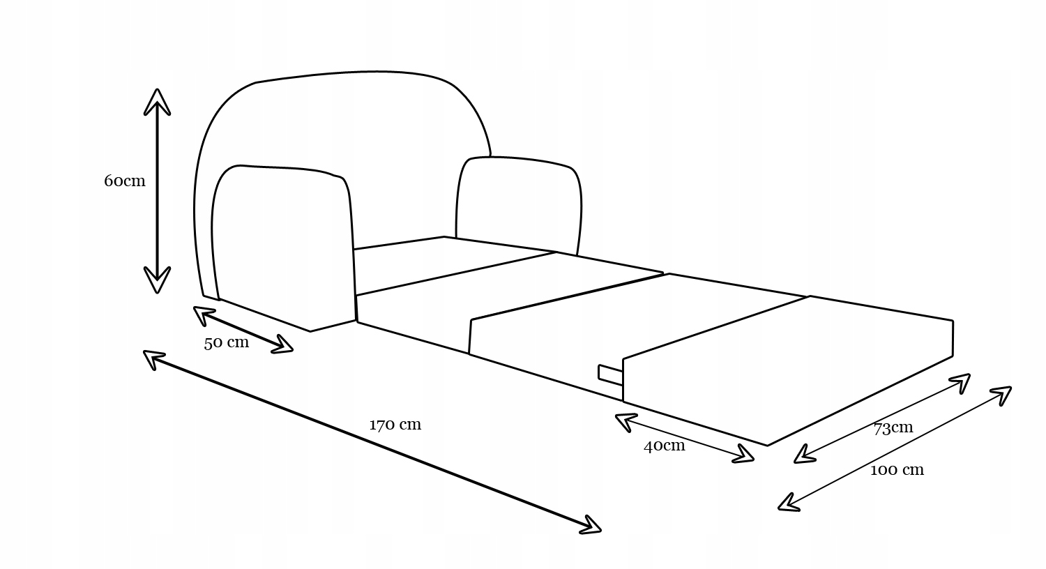 Pokrowiec do Sofy kanapy dla dzieci Różowy zamek Marka inna
