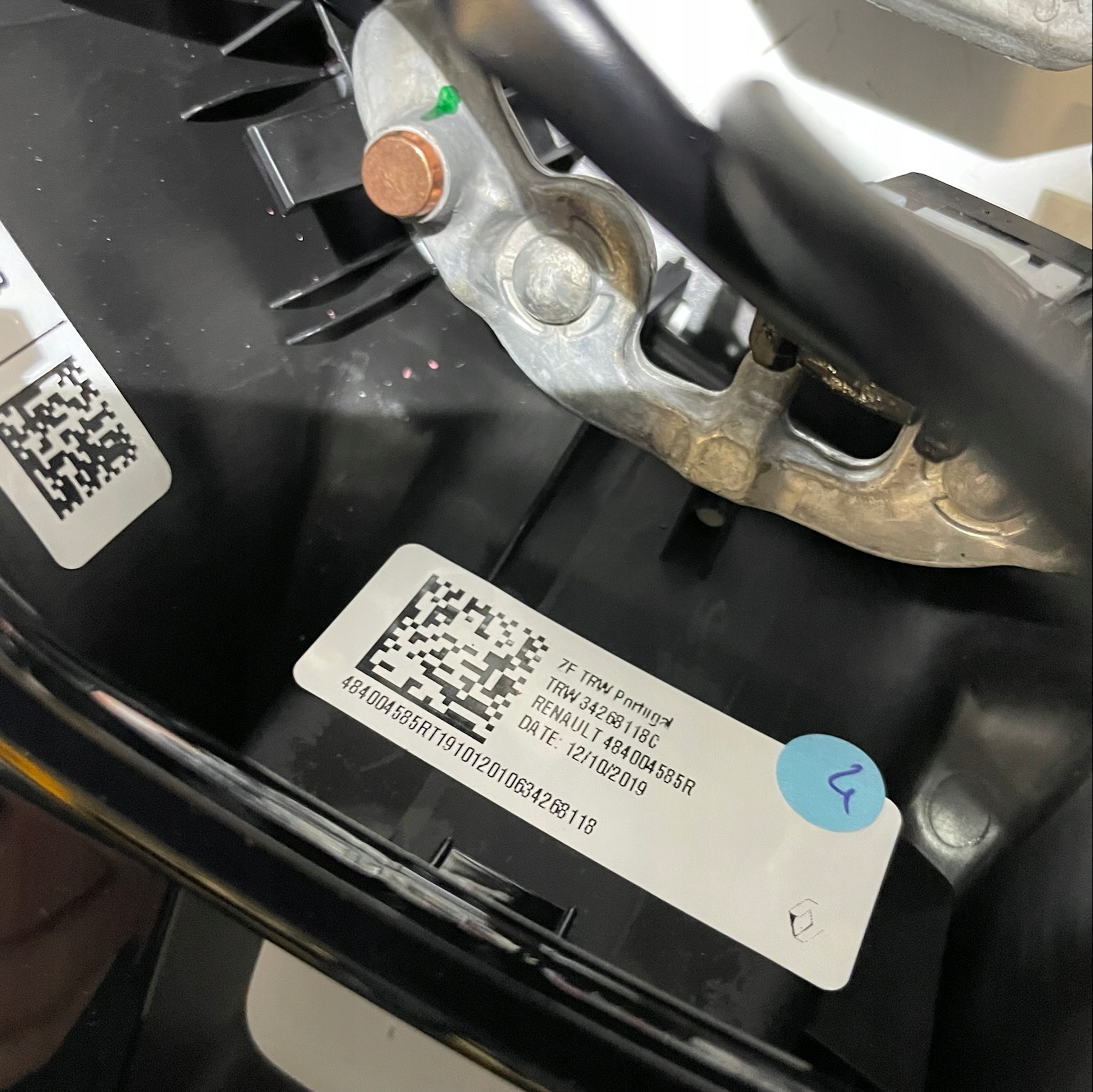 RENAULT ZOE II LENKRAD 484004585R