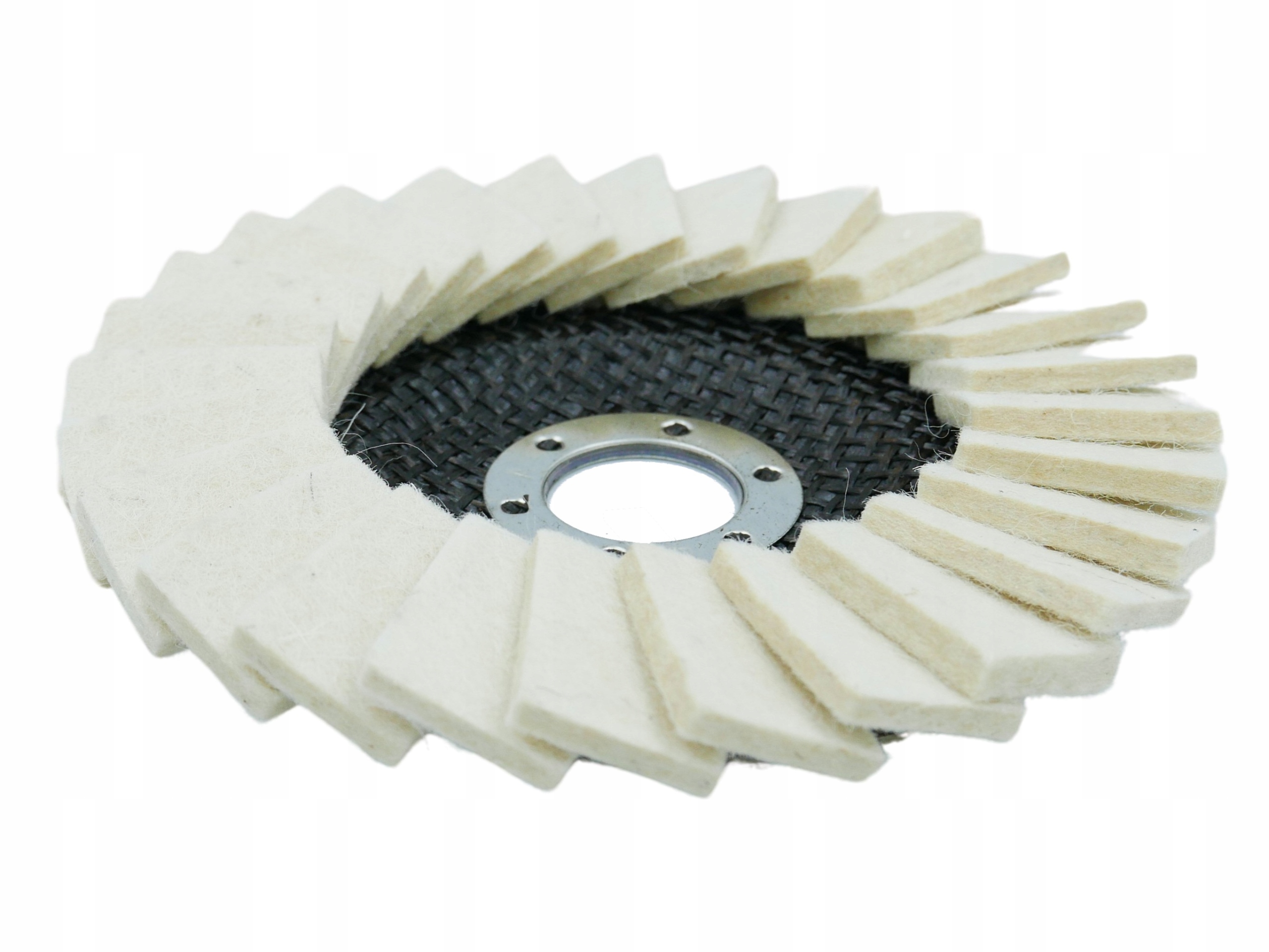 TARCZA 125 LISTKOWA FILCOWA LAMELKA POLERSKA FILC