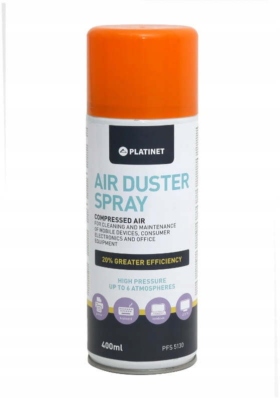 Sprężone powietrze pojemność 400 ml + RURKA