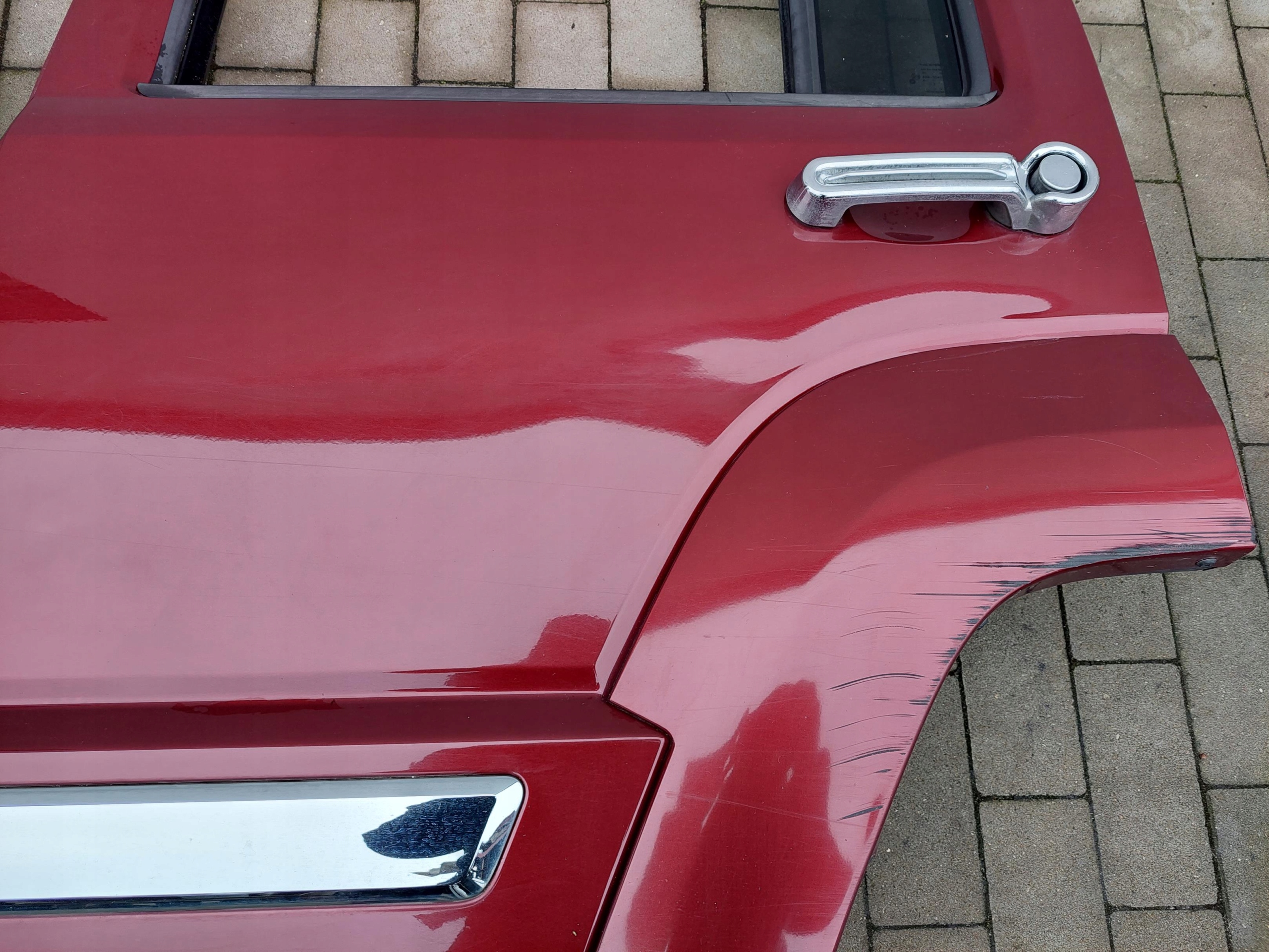 door rear part rear. left JEEP CHEROKEE KK
