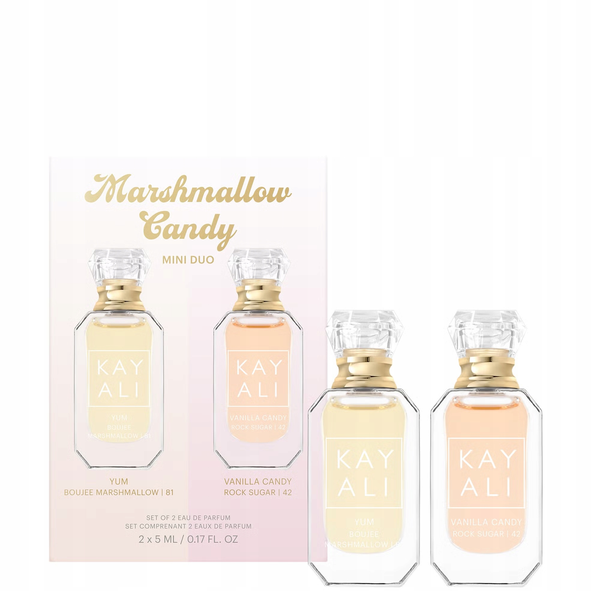 Kayali Marshmallow Candy Mini Duo Zestaw wód perfumowanych 2*5 ml