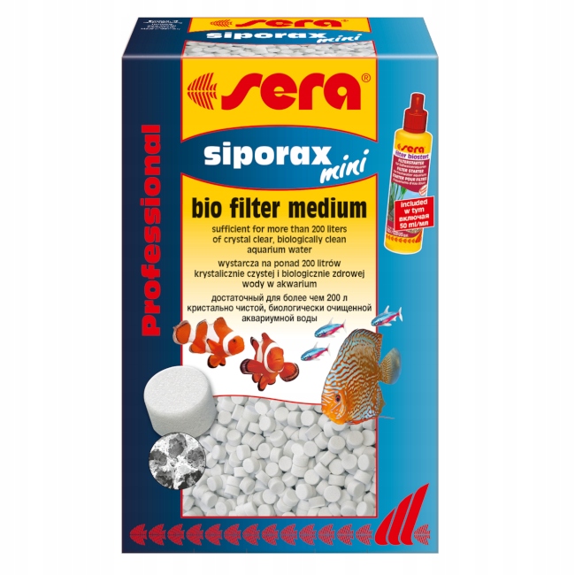 Levně Sera Siporax Mini Professional 270g náplň
