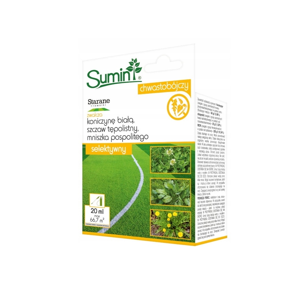 

Sumin Starane Trawniki 20ml na chwasty w trawniku