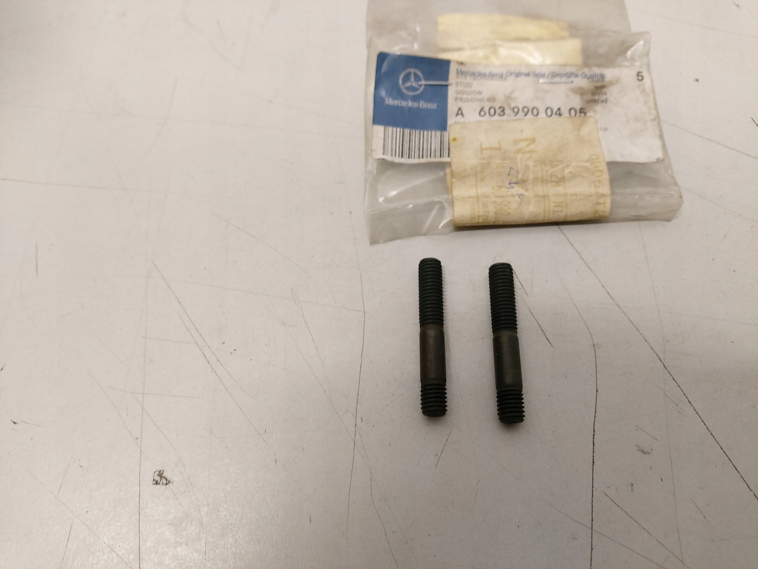 A6039900405 - MERCEDES OM601 OM602 OM603 ТУРБОКОМПРЕСОР БОЛТИ