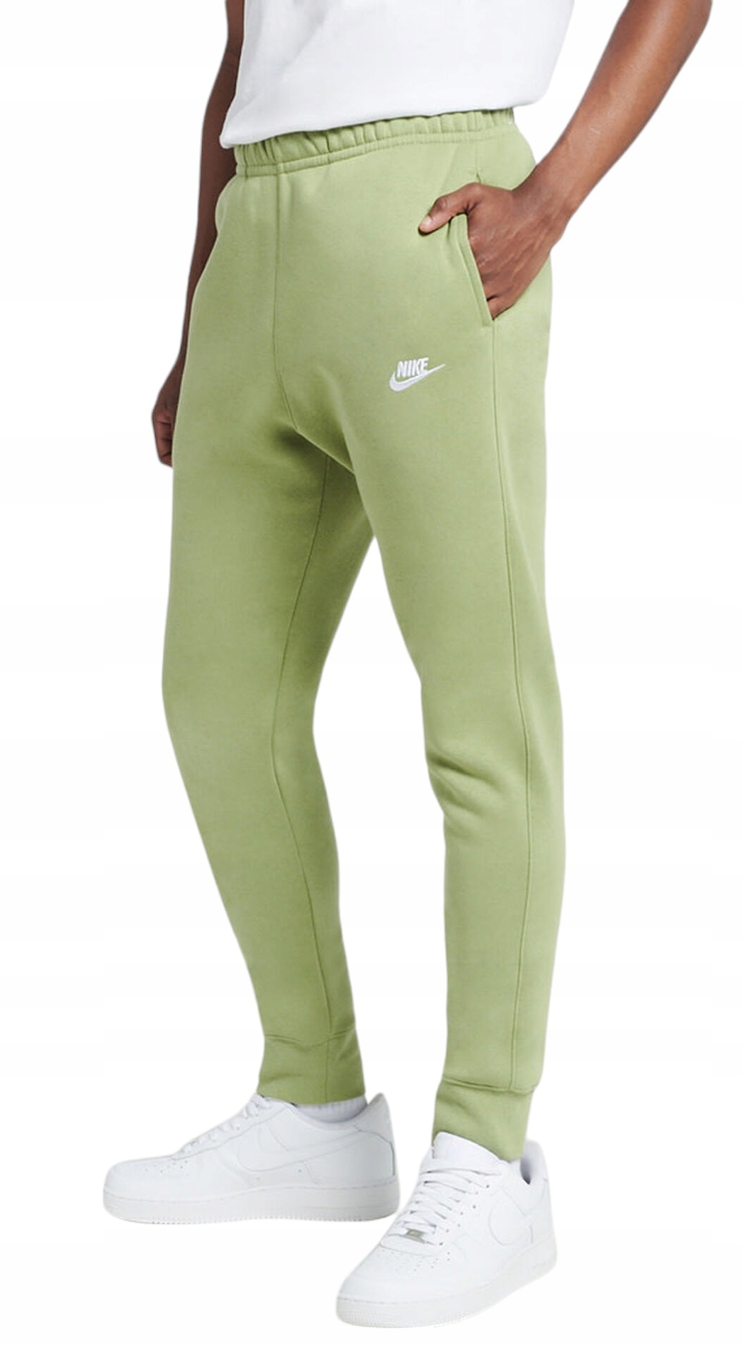 Nike Męskie Spodnie Dresowe Fleece Swoosh Sportowe