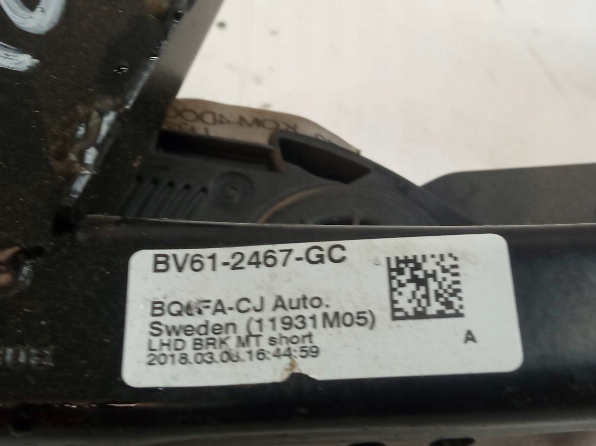PEDAL potentiometer Gas Bremse KPL EV61-9F836-AA Ford Focus Mk3