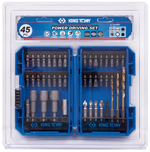 Набор отверток KING TONY 1/4 45ele