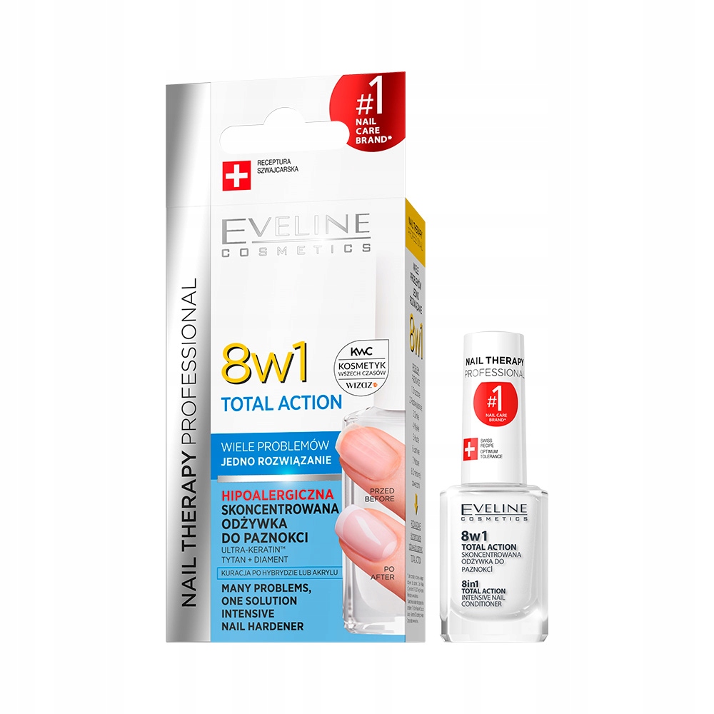 

Eveline Cosmetics Nail Therapy odżywka do paznokci
