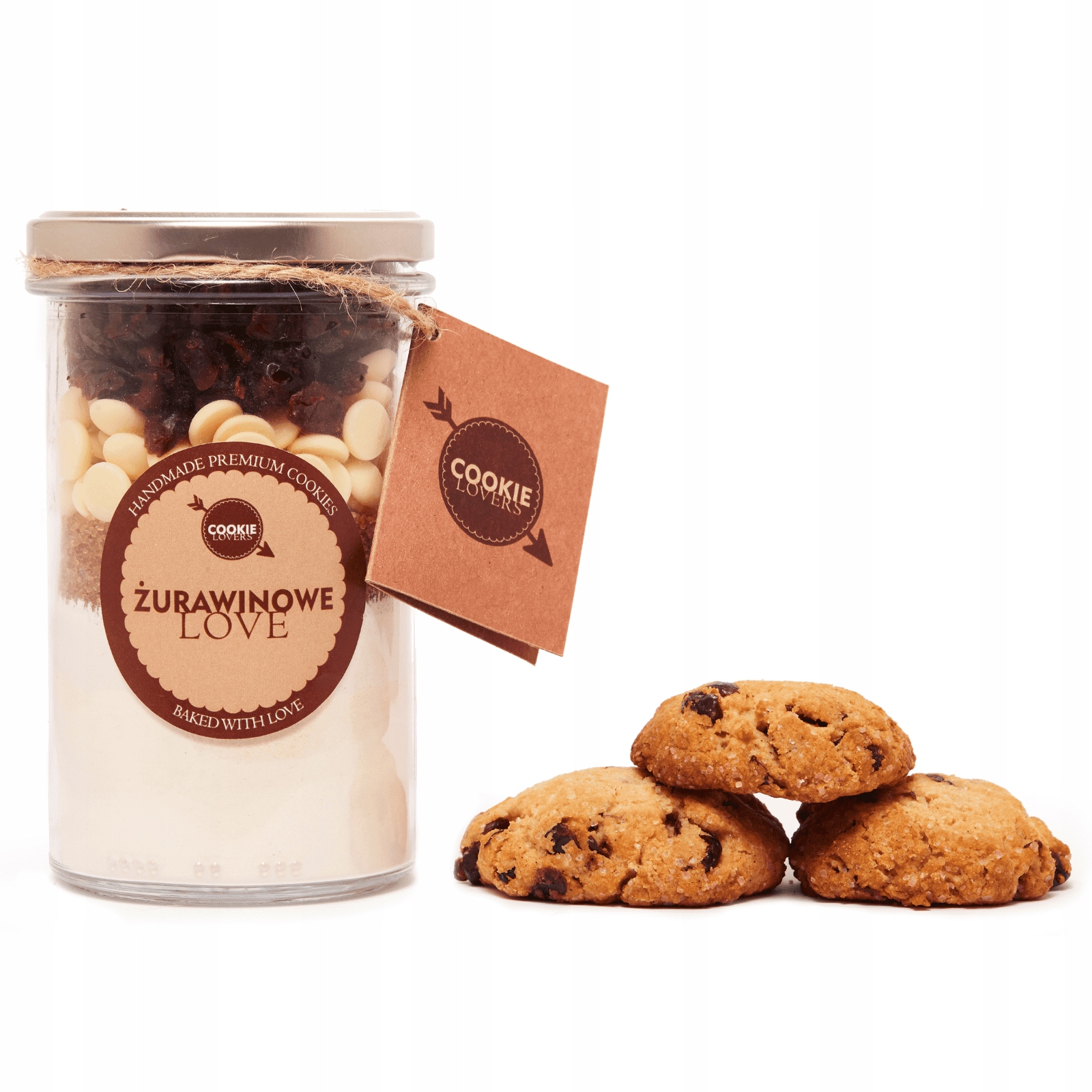 2x Brusinkové lásky 400 g Cookie Lovers