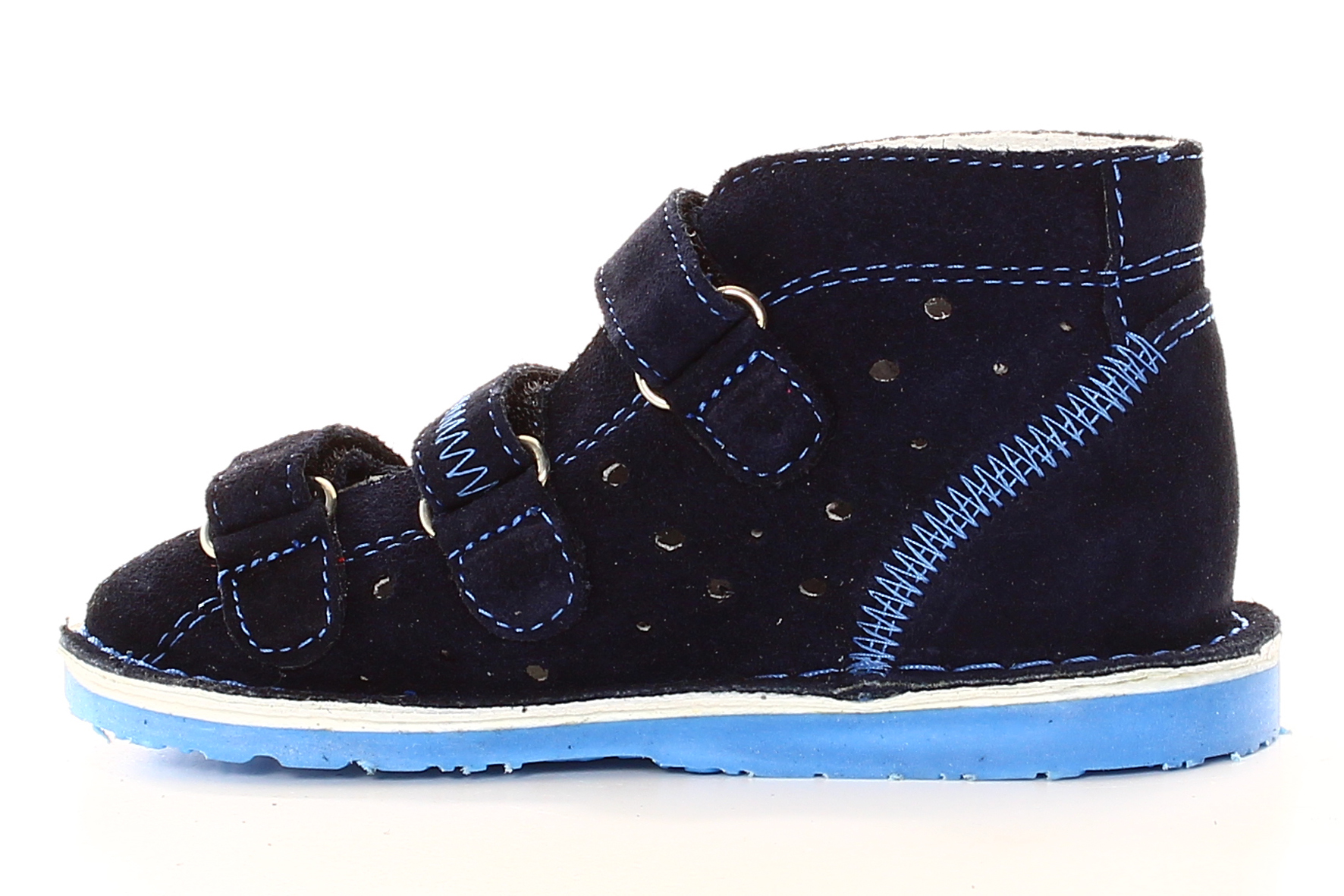 Danielki kapcie profilaktyczne TA115 granat fluo N rozmiar 31 Odcień granatowy