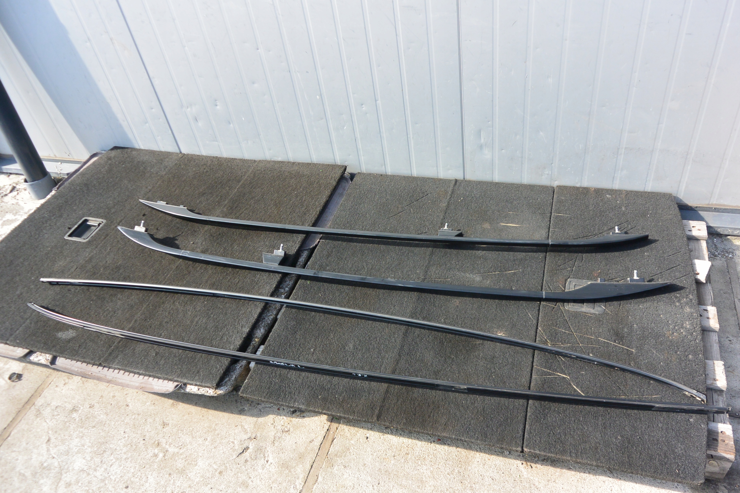 RELINGI LISTWY DACHOWE KOMPLET BMW X5 E70 LIFT