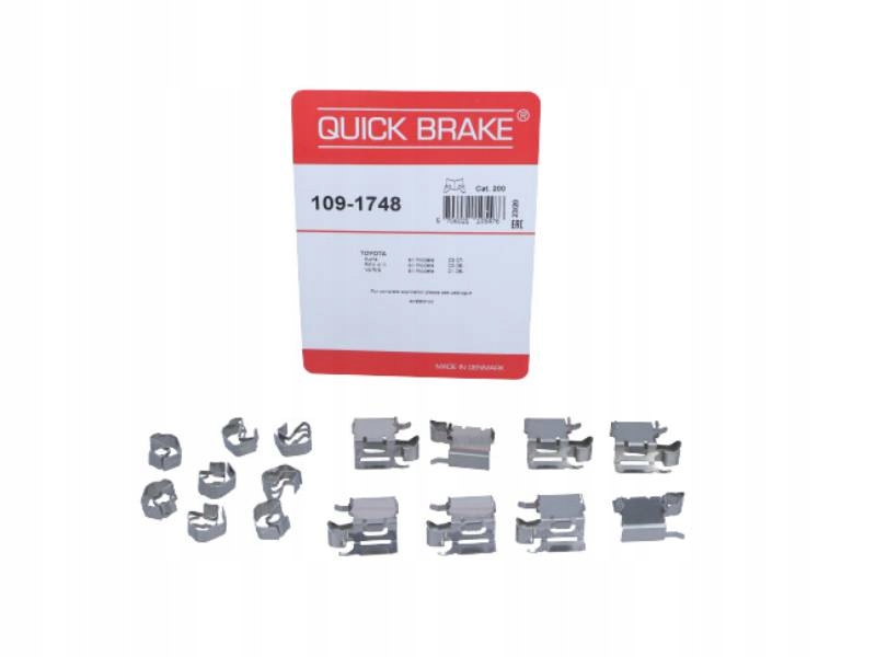 ZESTAW MONTAŻOWY KLOCKÓW HAM. TOYOTA PRZÓD RAV 4 06- MAZDA 6 12-