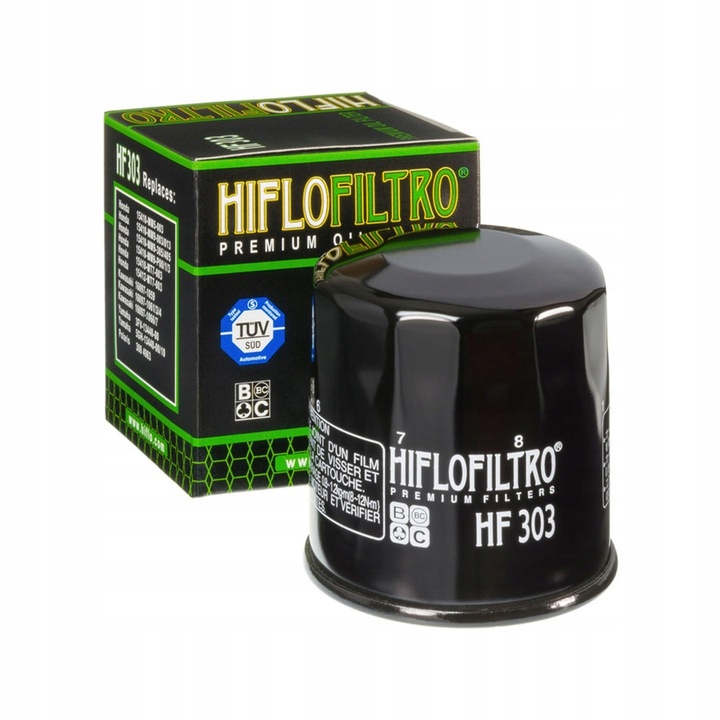 

Filtr Oleju Hiflofiltro HF303 Honda Kawasaki