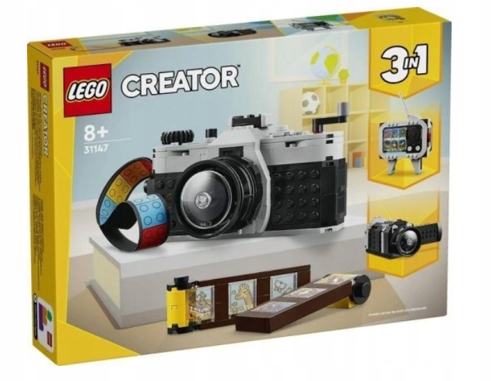 LEGO 31147 CREATOR 3W1 APARAT W STYLU RETRO
