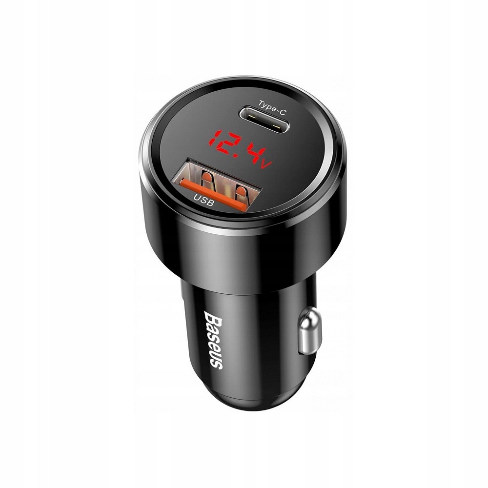 BASEUS ŁADOWARKA SAMOCHODOWA USB-C PD QC 4.0 45W Producent Baseus