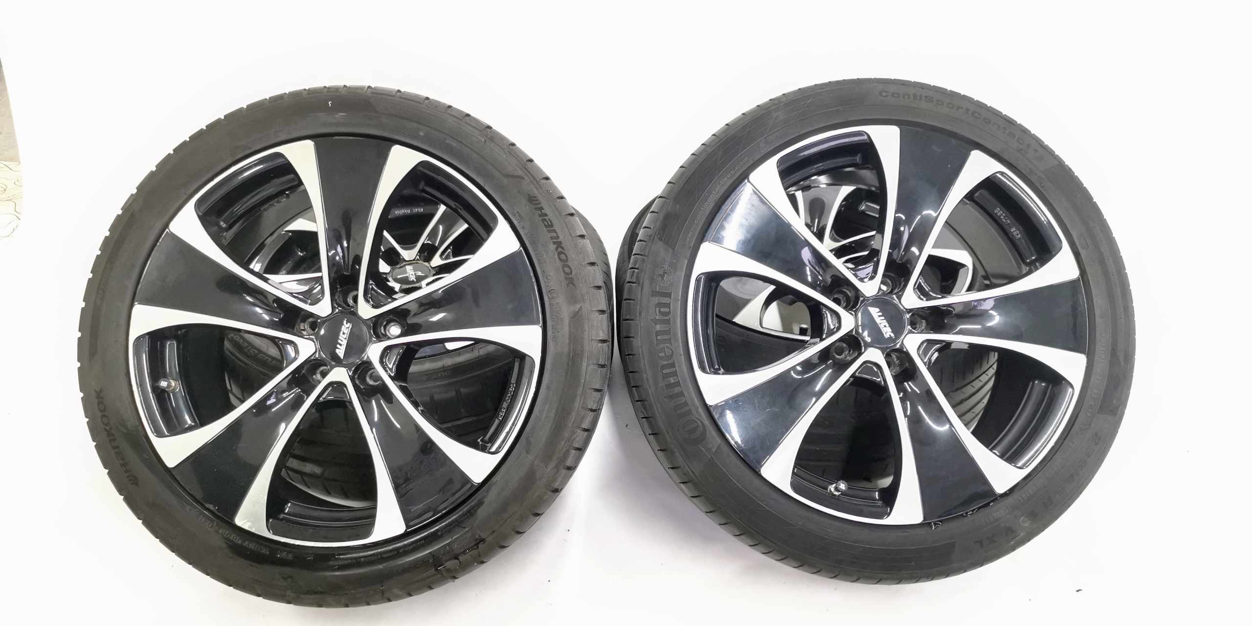 KOŁA FELGI 19' 8,5x19 OPONY 235/45 NISSAN X-TRAIL Wzór pięcioramienne