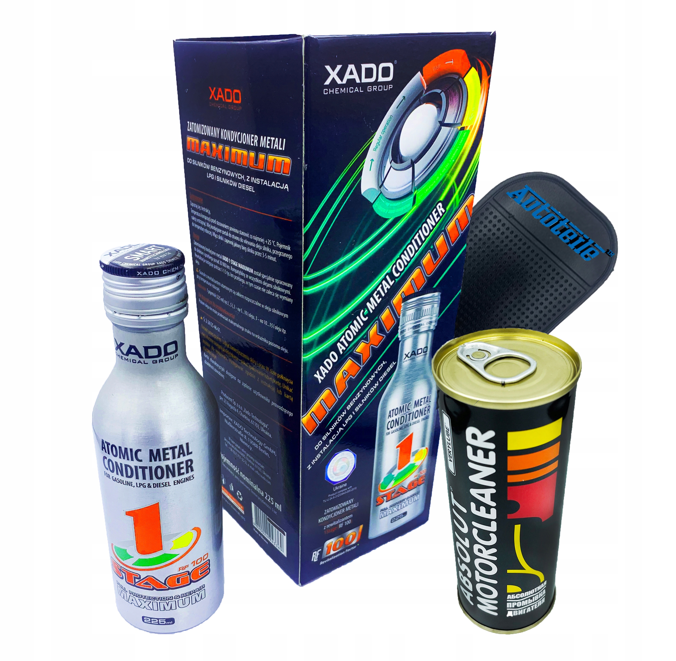 Xado 1 Stage Maximum для двигателя бесплатная промывка