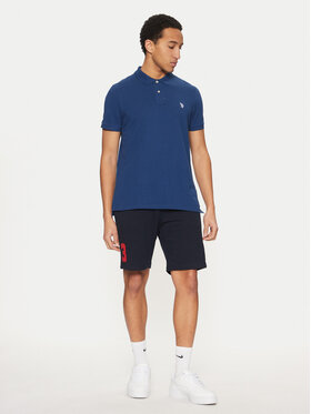 U S Polo Assn Polo Męskie niebieski MUP3312