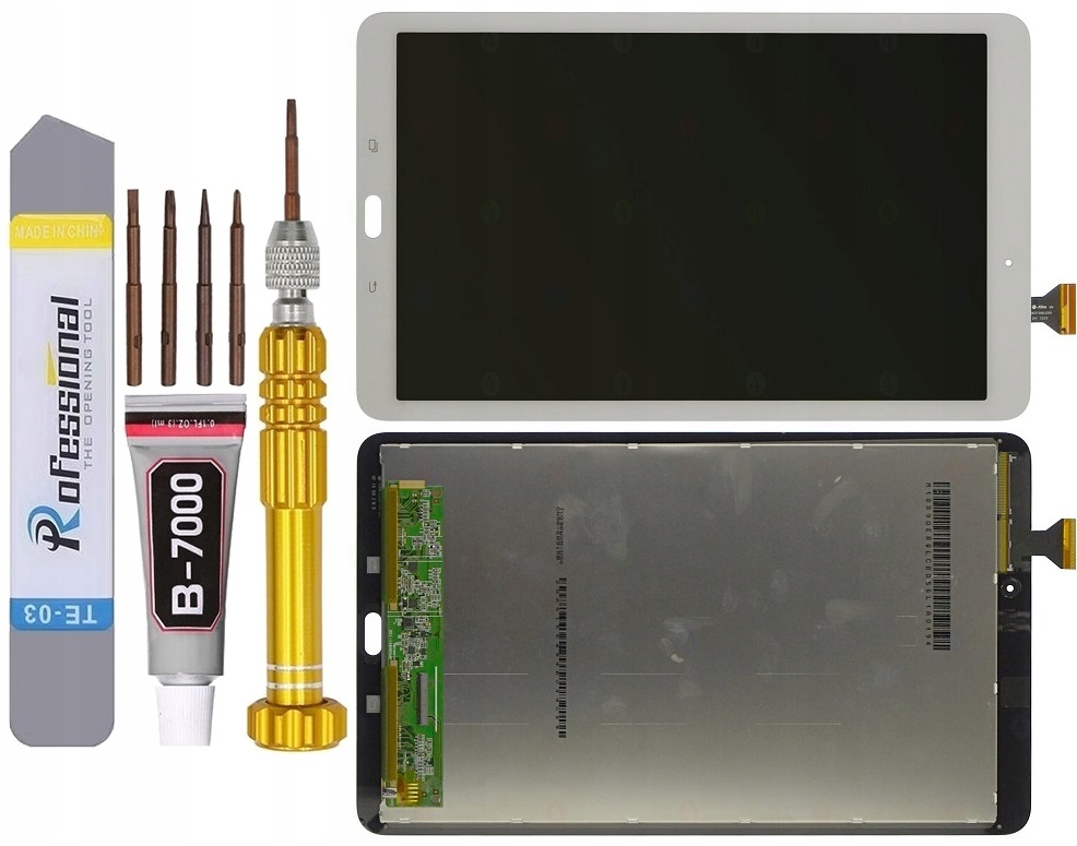 Displej Pro Samsung Galaxy Tab E 9.6 SM-T560 SM-T561 LCD Bílý