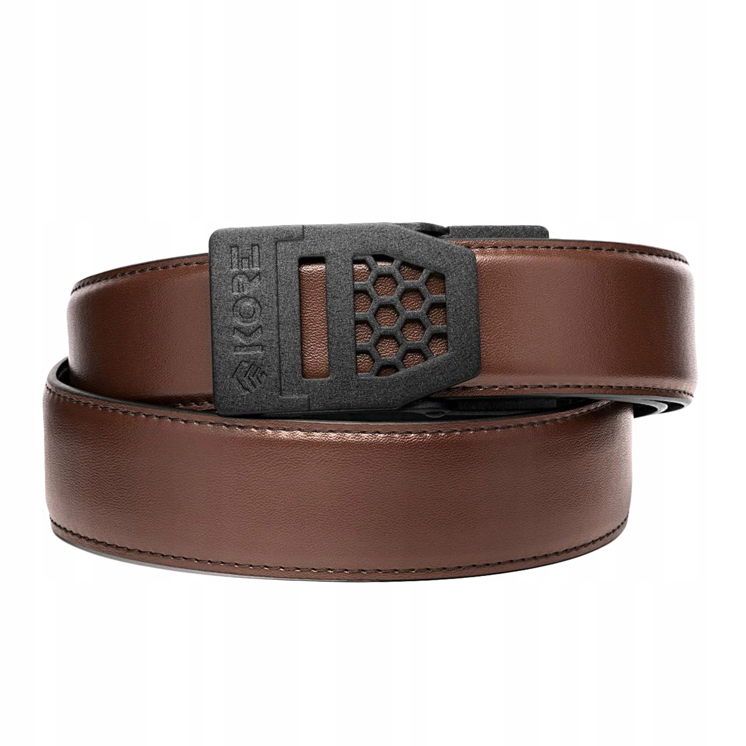 Pas strzelecki Kore Essentials Leather Gun Belt X6 brązowy