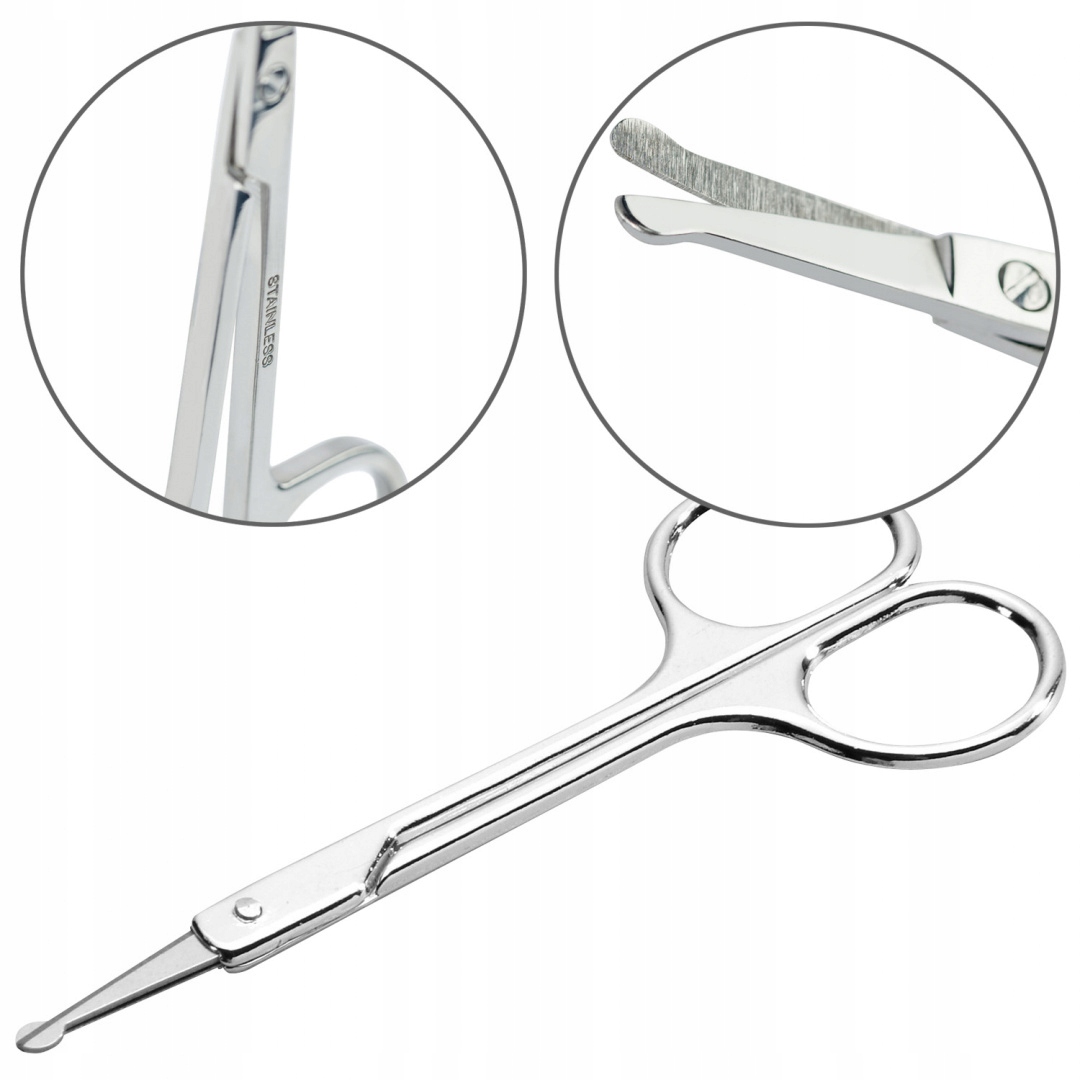 BabyOno NOŻYCZKI DO PAZNOKCI niemowląt i dzieci Marka Babyono