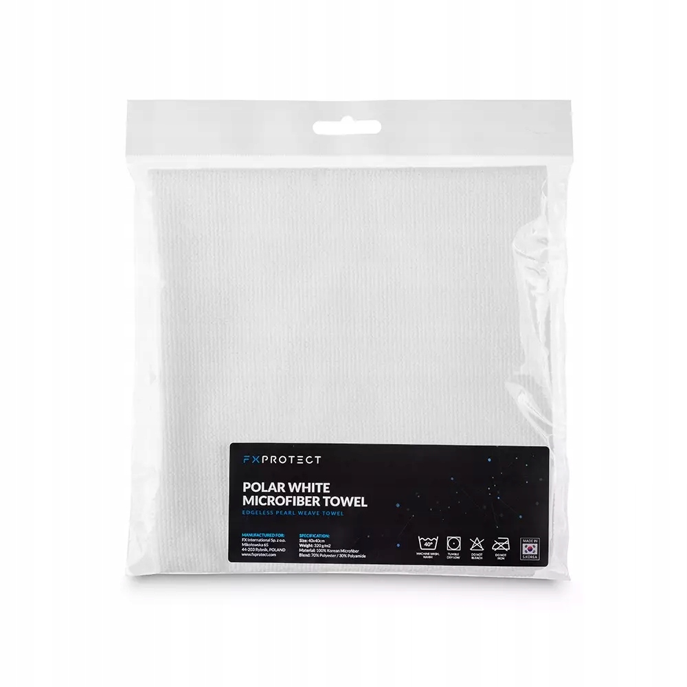 

Fx Protect Polar White Microfiber Towel delikatn