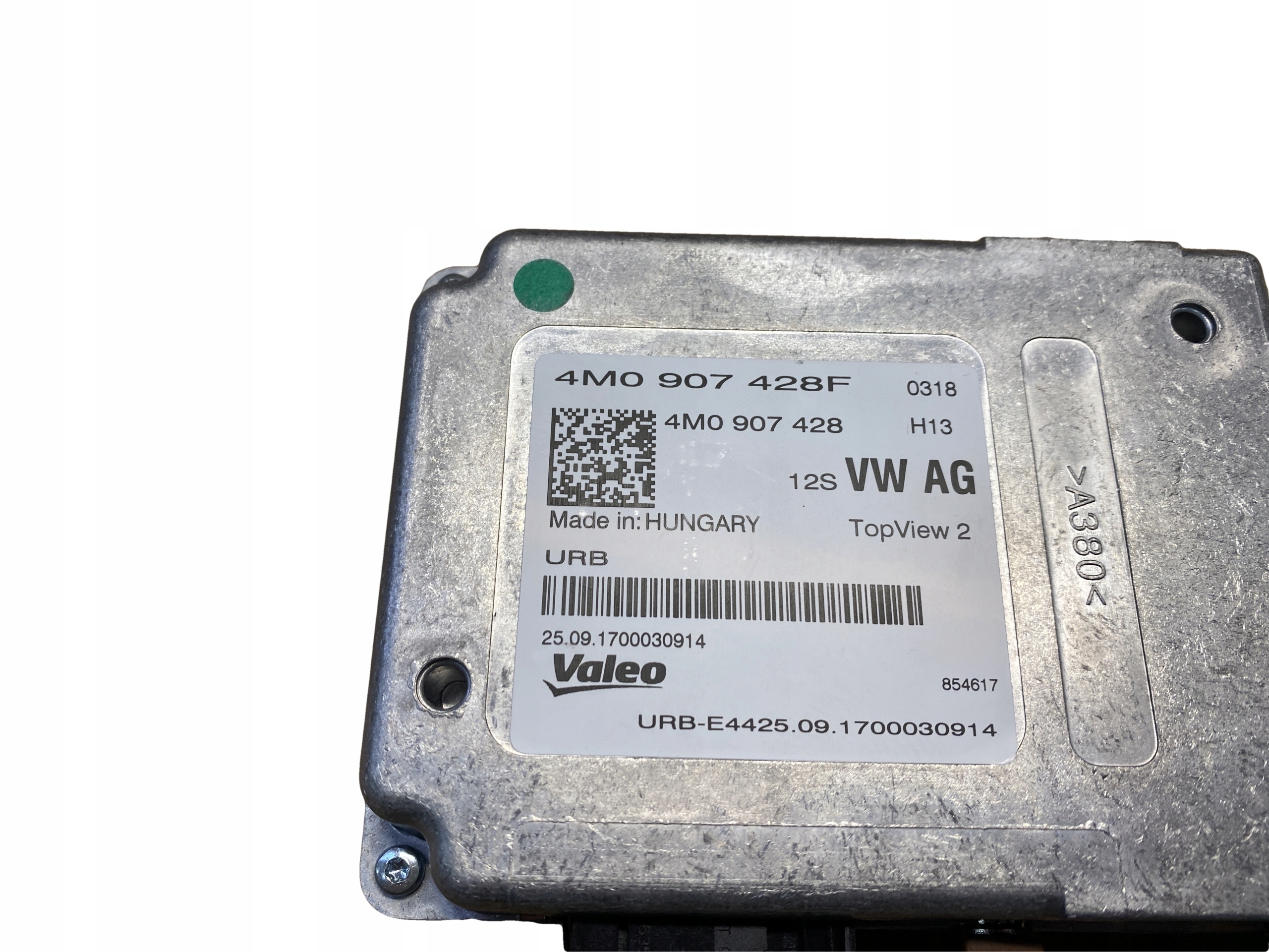 AUDI A4 8W Q5 80A control unit KAMER 360 4M0907428F