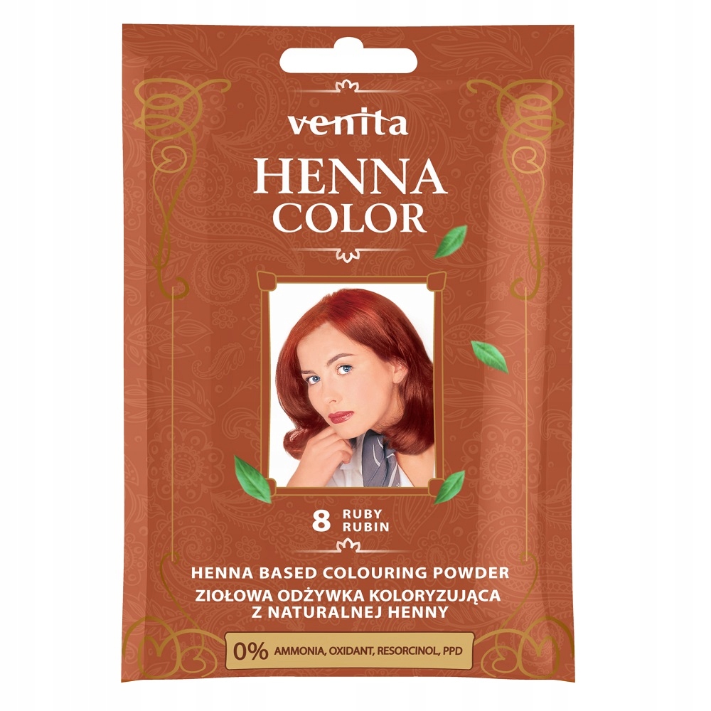 

Venita Henna Color odżywka koloryzująca 8 Rubin
