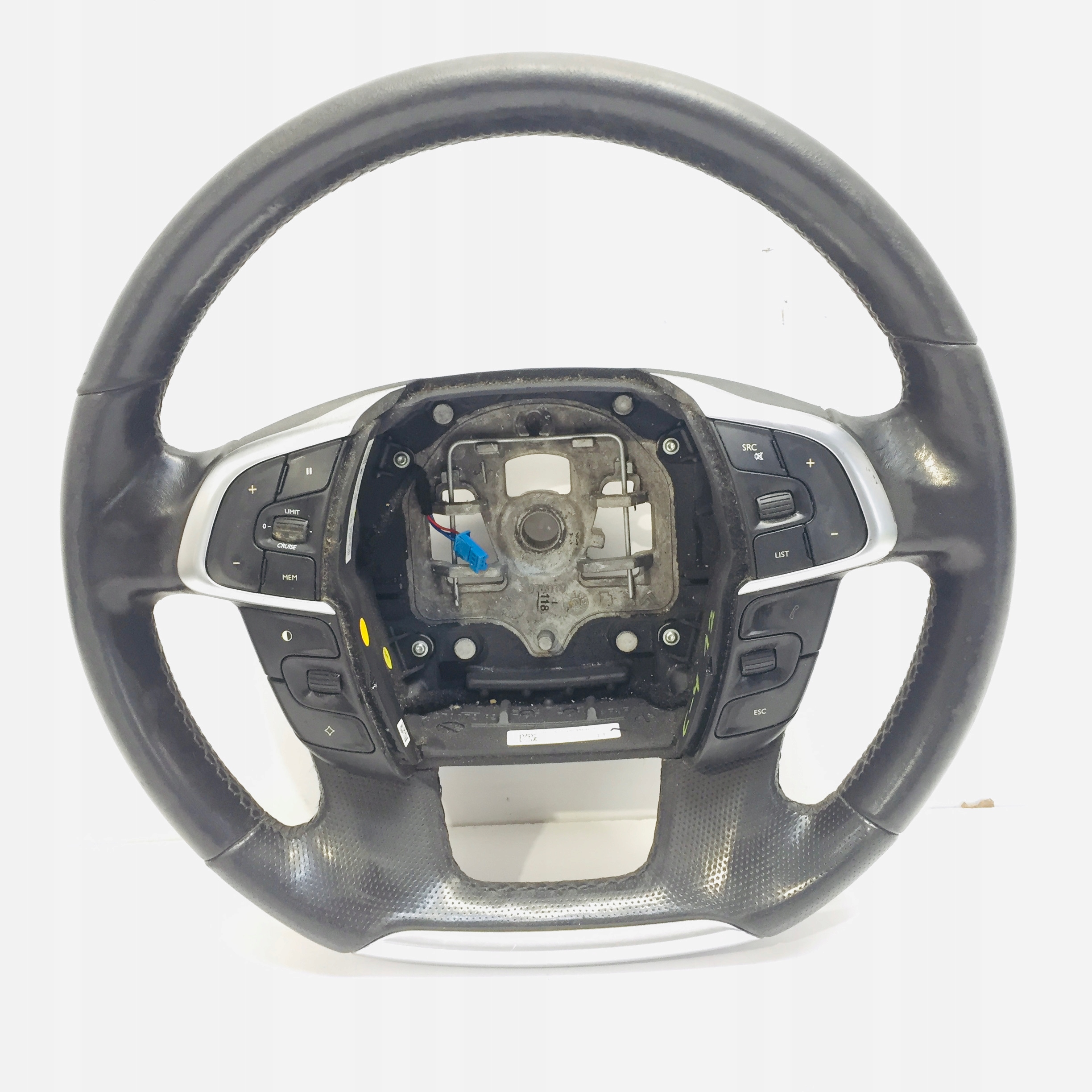 Руль кожаный хромированный CITROEN C4 II B7 #12